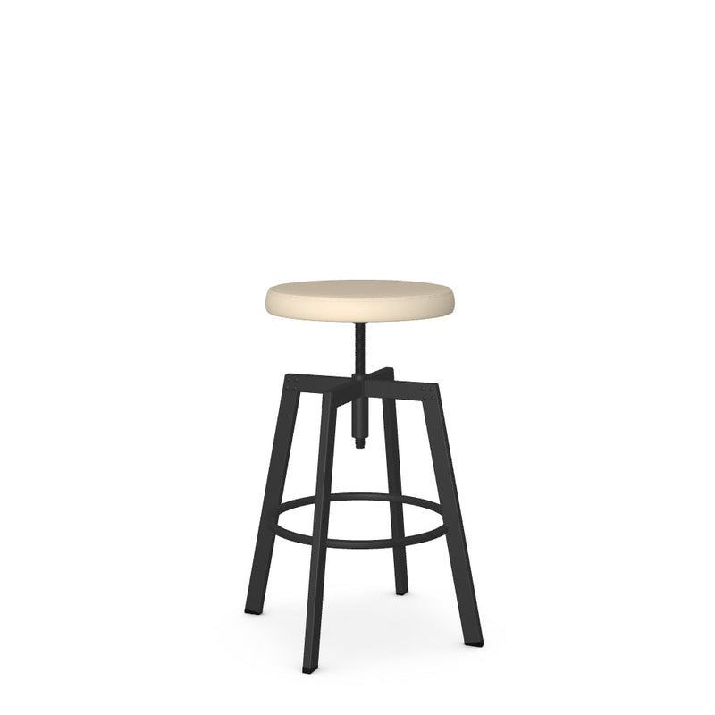 Architect Screw Stool -Upholstered