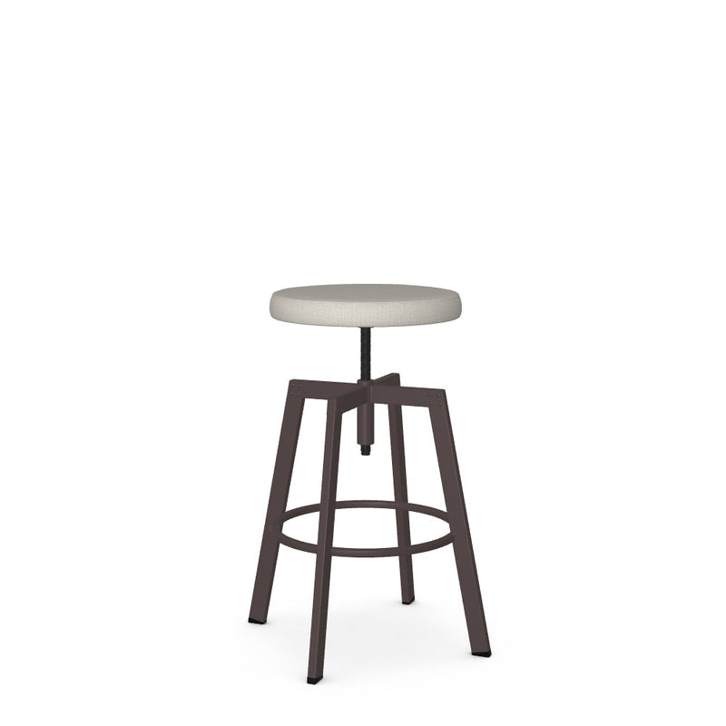 Architect Screw Stool -Upholstered