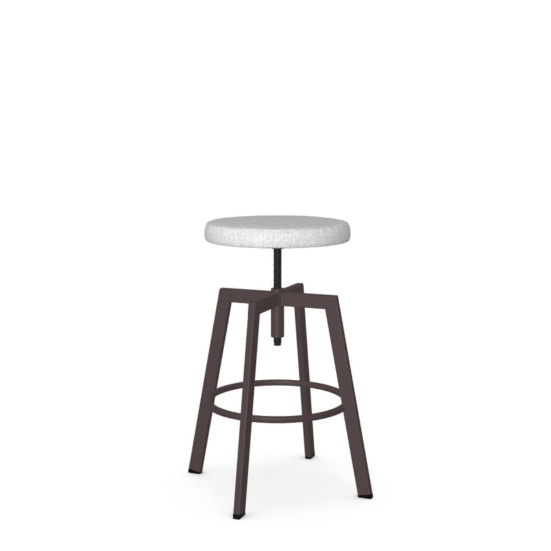 Architect Screw Stool -Upholstered