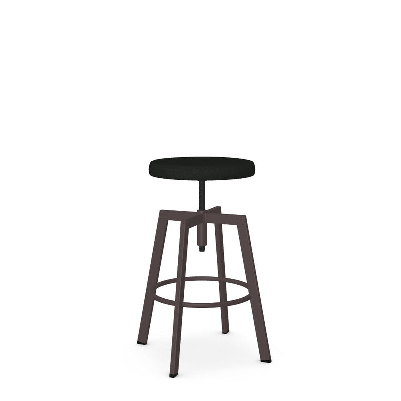 Architect Screw Stool -Upholstered