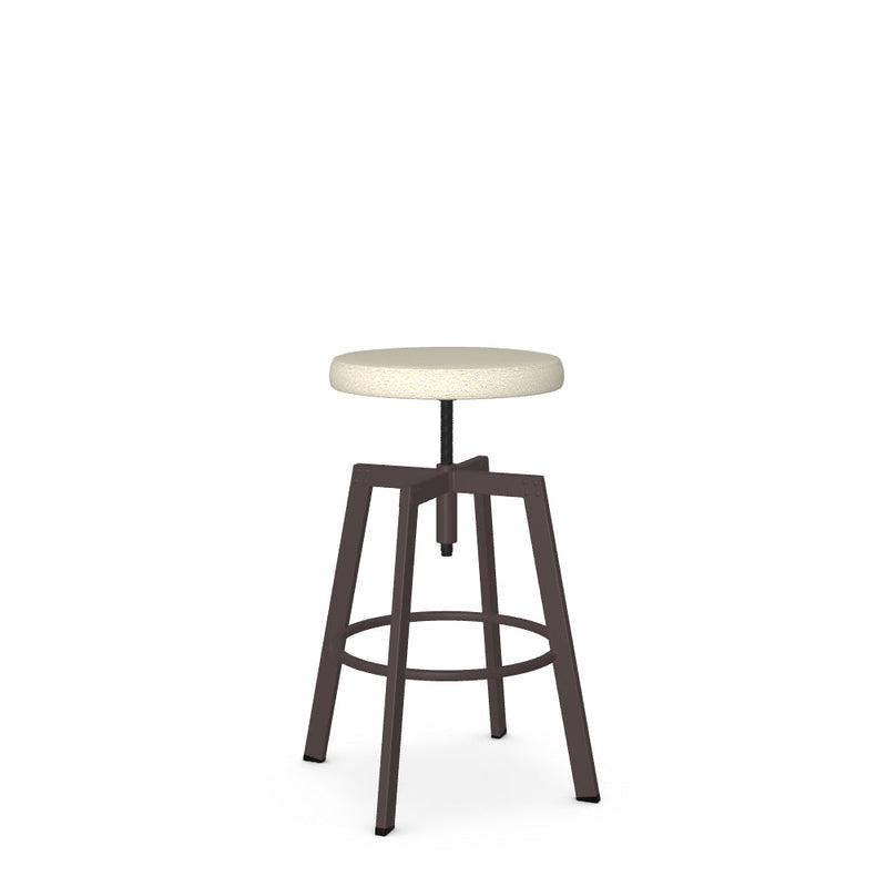 Architect Screw Stool -Upholstered