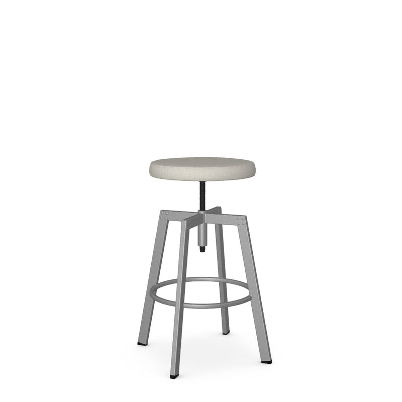 Architect Screw Stool -Upholstered