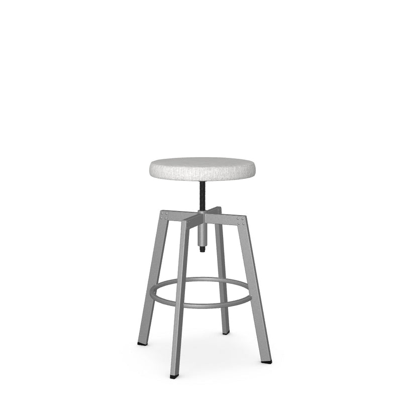 Architect Screw Stool -Upholstered