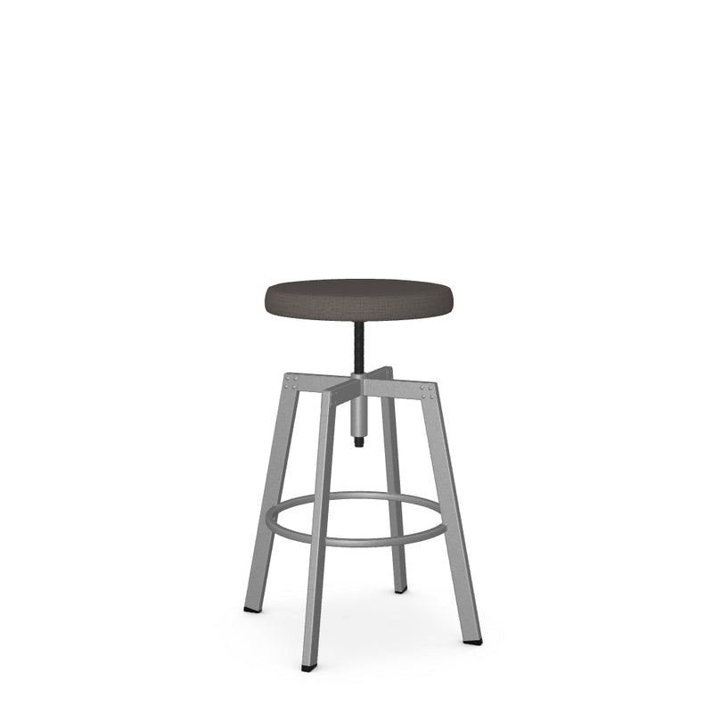 Architect Screw Stool -Upholstered