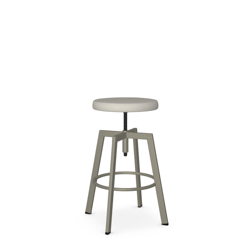 Architect Screw Stool -Upholstered