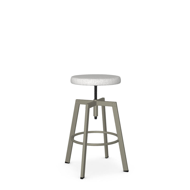 Architect Screw Stool -Upholstered