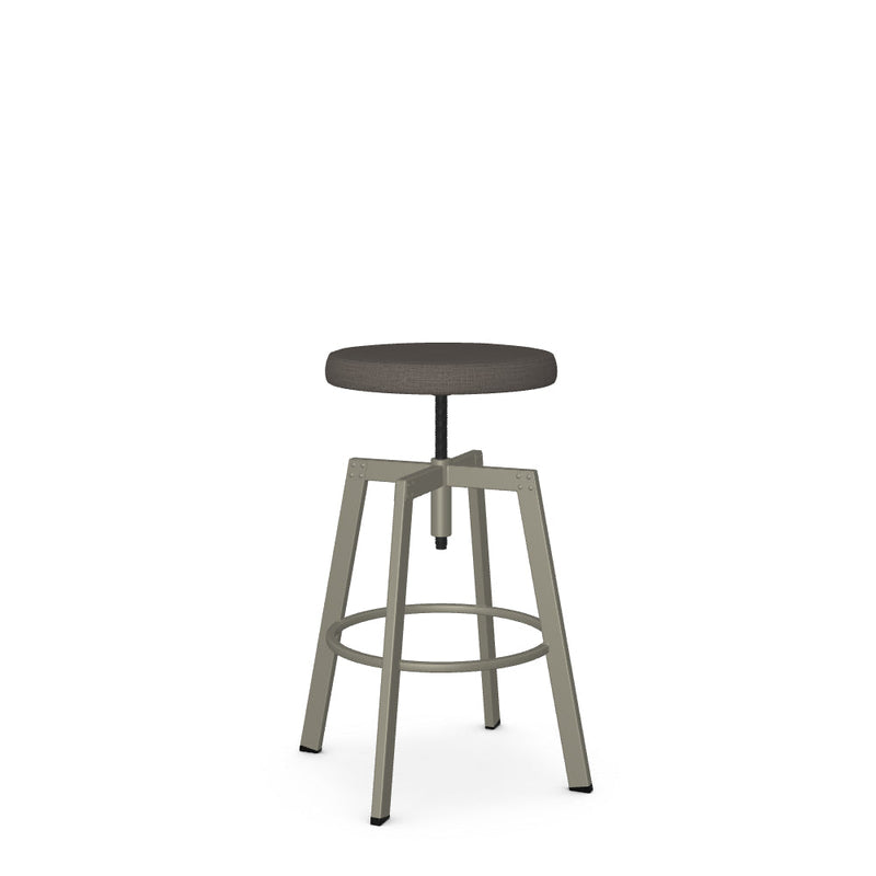 Architect Screw Stool -Upholstered