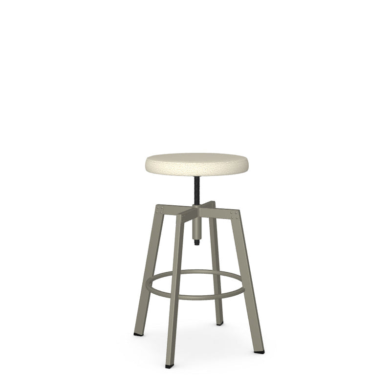 Architect Screw Stool -Upholstered