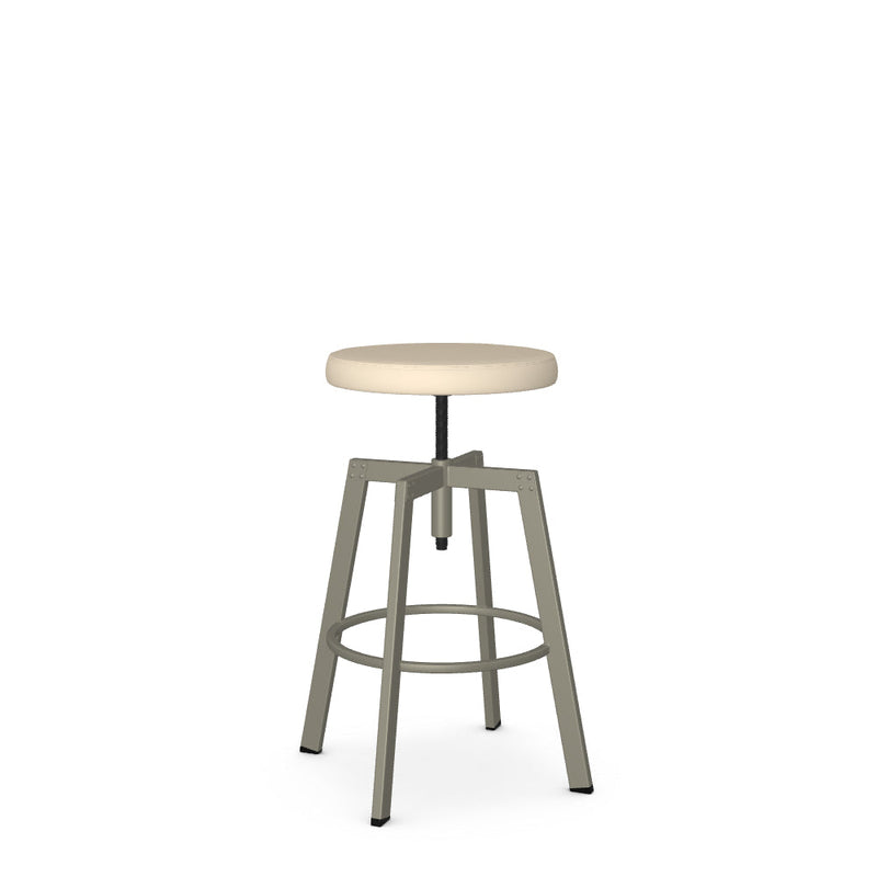 Architect Screw Stool -Upholstered