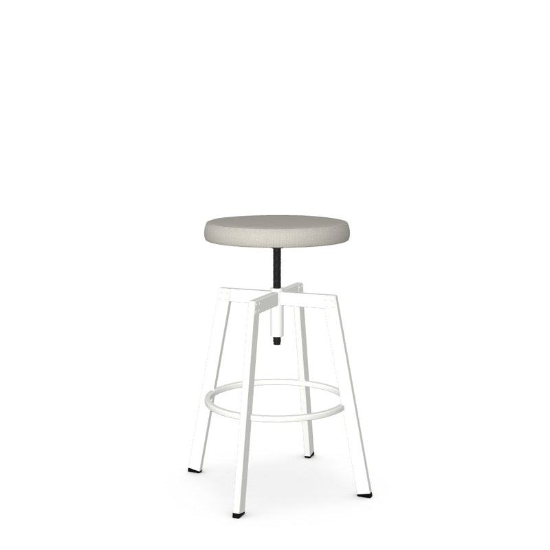 Architect Screw Stool -Upholstered