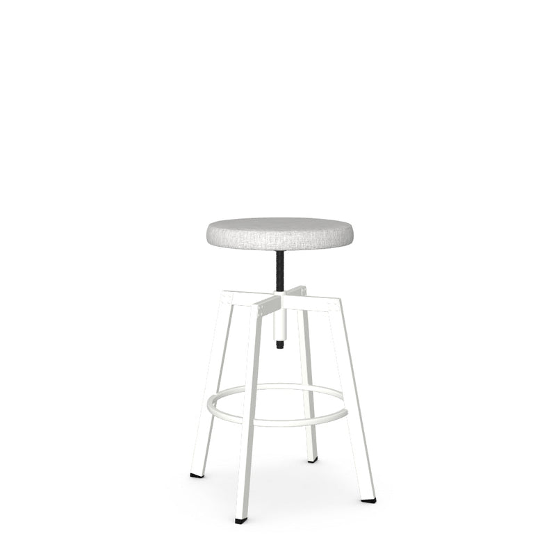 Architect Screw Stool -Upholstered