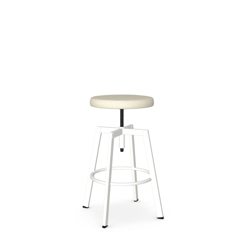 Architect Screw Stool -Upholstered