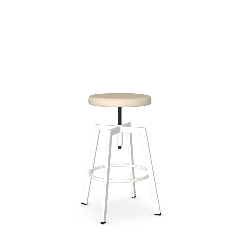 Architect Screw Stool -Upholstered