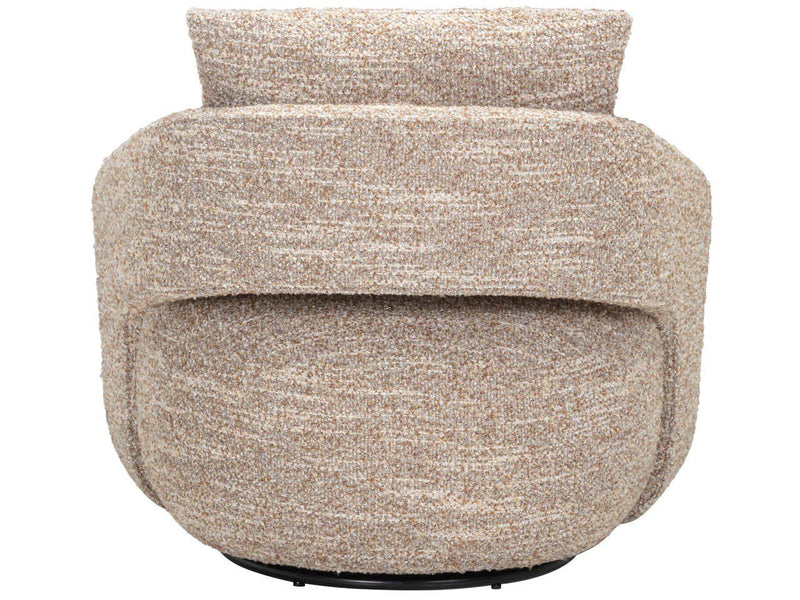 Elio - Lounge Chair - Beige / Gray