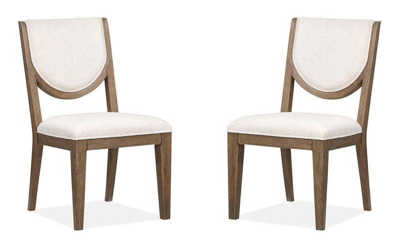 Westbourne - Upholstered Side Chair (Set of 2) - Dark Umber