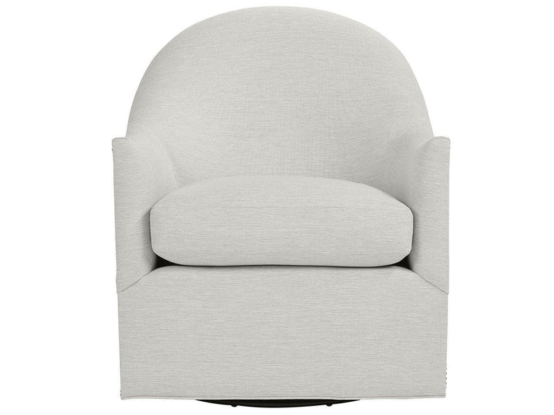 Roscoe Swivel Chair Special Order Pearl Silver