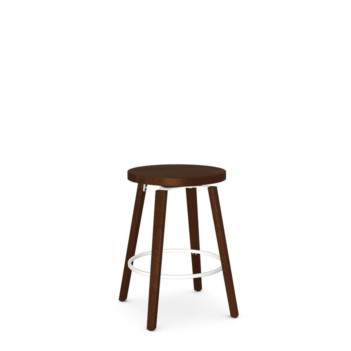 Walden Swivel Counter Stool- Wood
