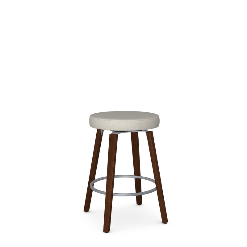 Walden Swivel Counter Stool-Upholstered
