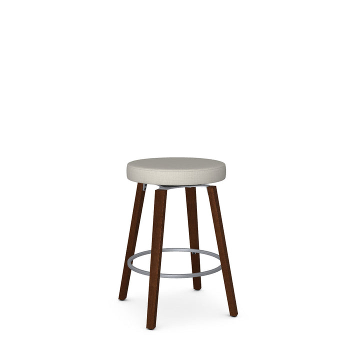 Walden Swivel Counter Stool-Upholstered