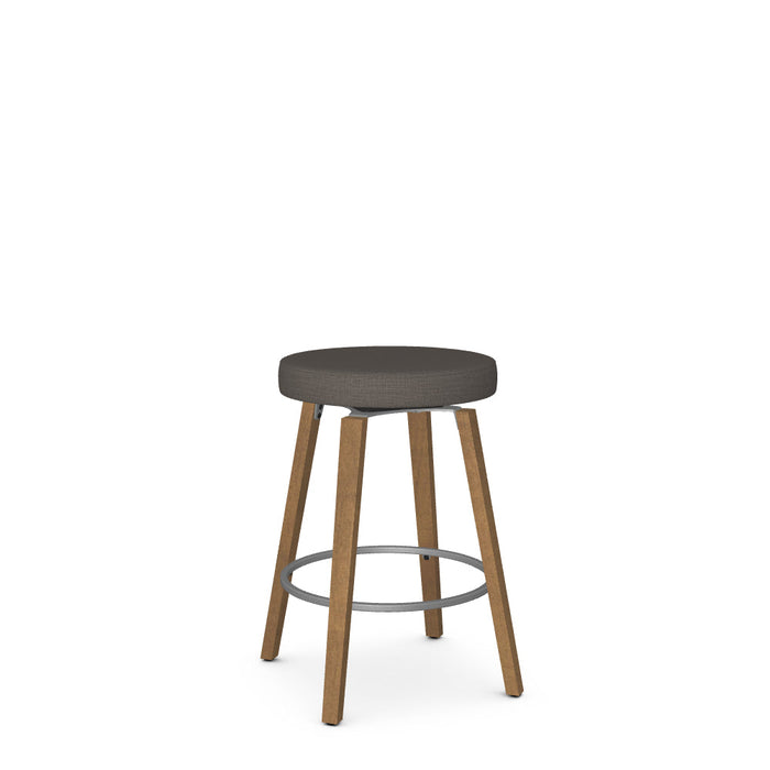 Walden Swivel Counter Stool-Upholstered