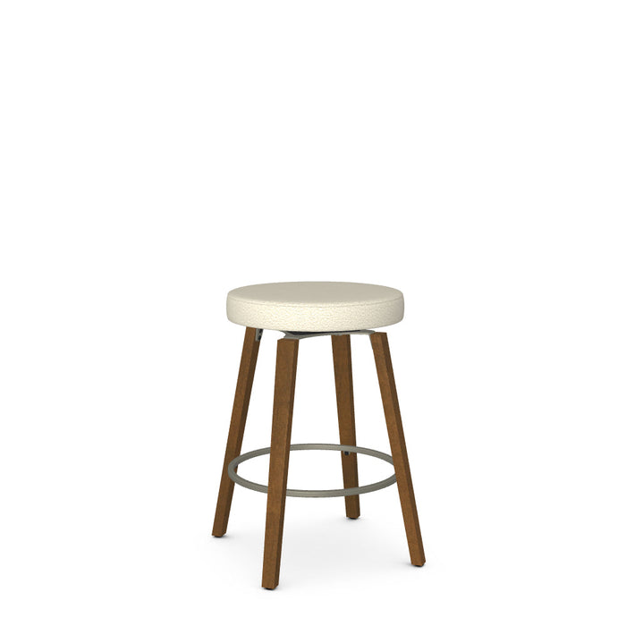 Walden Swivel Counter Stool-Upholstered