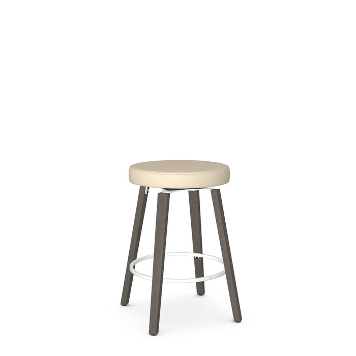 Walden Swivel Counter Stool-Upholstered