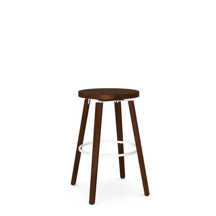 Walden Swivel Bar Stool- Wood