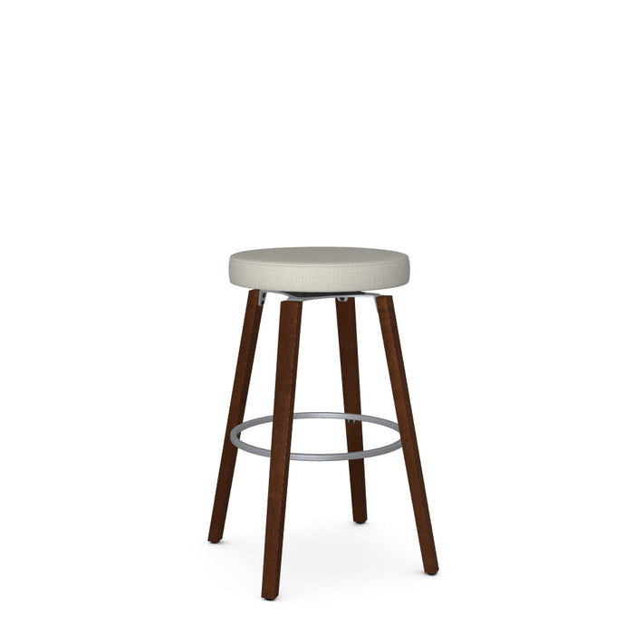 Walden Swivel Bar Stool-Upholstered