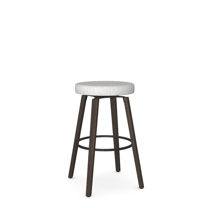 Walden Swivel Bar Stool-Upholstered