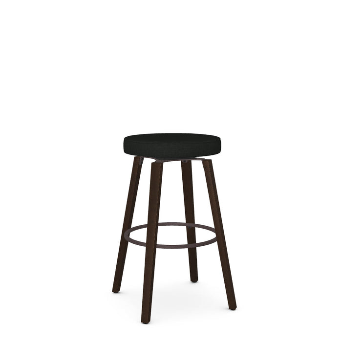 Walden Swivel Bar Stool-Upholstered