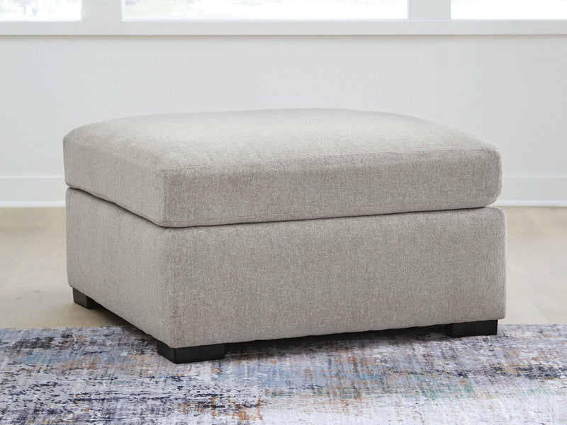 ModMax Luxe - Oversized Accent Ottoman - Flint