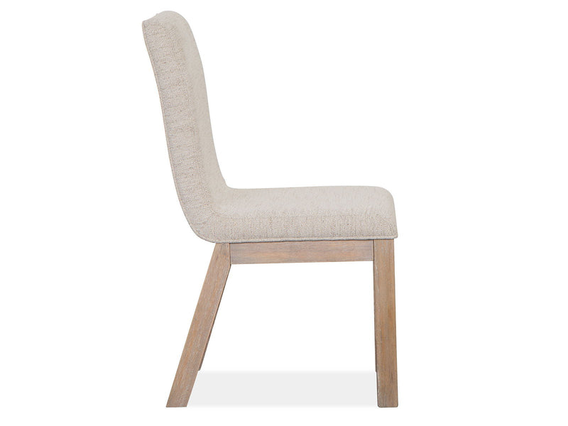 Ainsley - Upholstered Host Side Chair (Set of 2) - Cerused Khaki