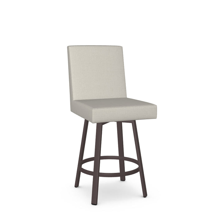 Darlene Swivel Counter Stool -Upholstered