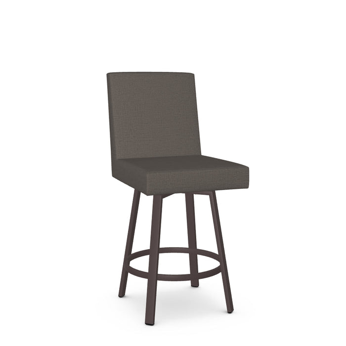 Darlene Swivel Counter Stool -Upholstered