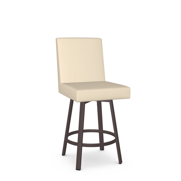 Darlene Swivel Counter Stool -Upholstered