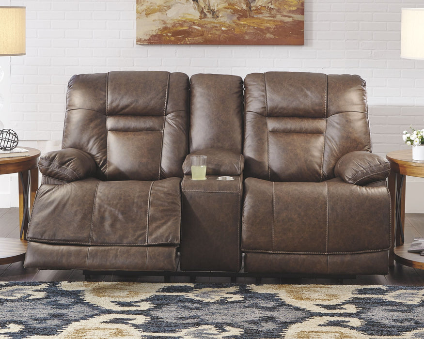 Wurstrow Pwr Rec Loveseat/Con/Adj Hdrst