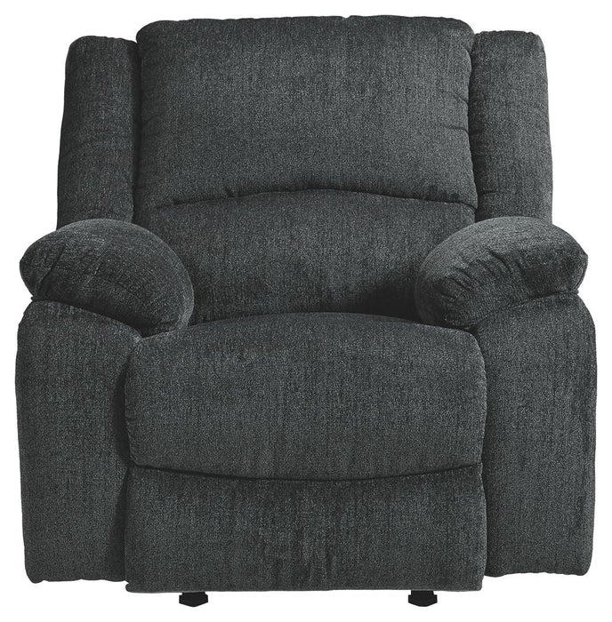 Draycoll - Rocker Recliner - Fabric - Slate