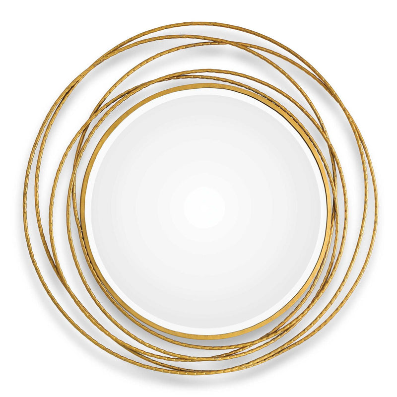 Whirlwind - Round Mirror