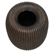 Vector Ridge - Indoor-Outdoor Planter - Bronze