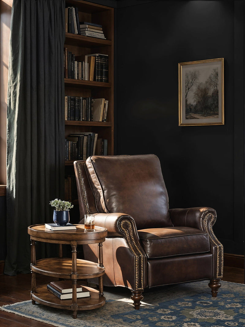 Home Accent - Oval Accent Table - Light Brown