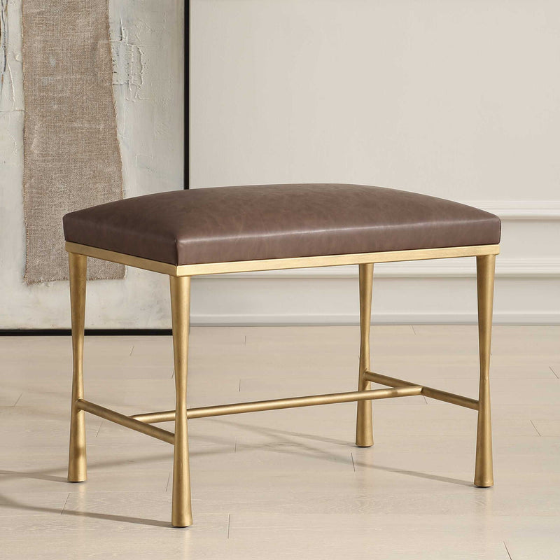 Reform - Small Bench - Gold