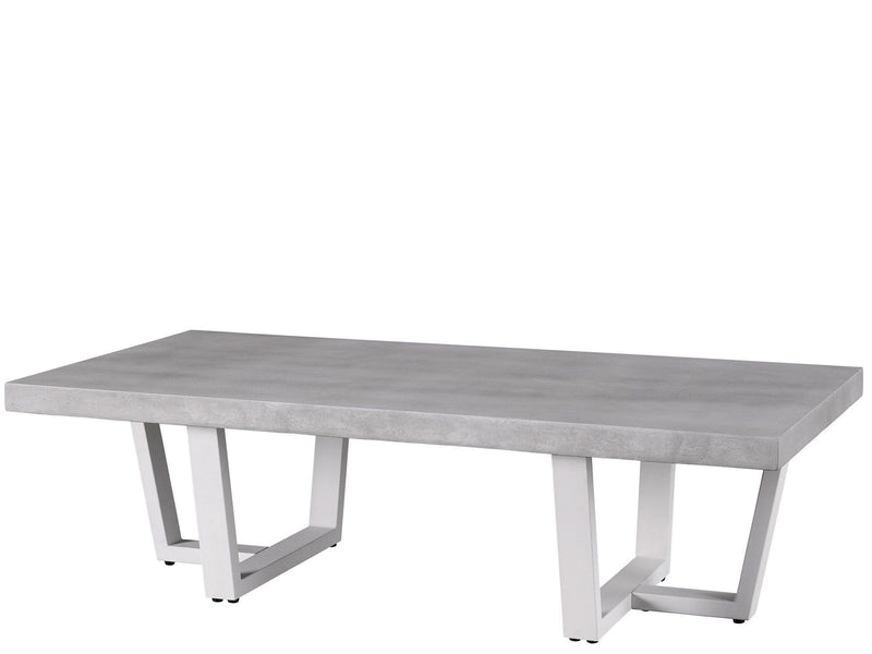 Coastal Living Outdoor South Beach Cocktail Table Pearl Silver