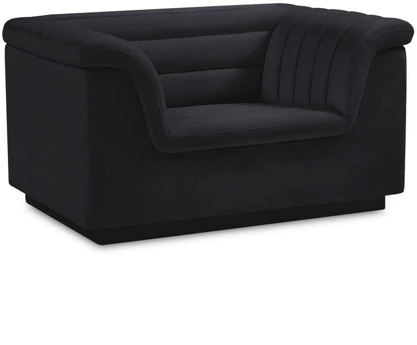Cascade - Velvet Chair