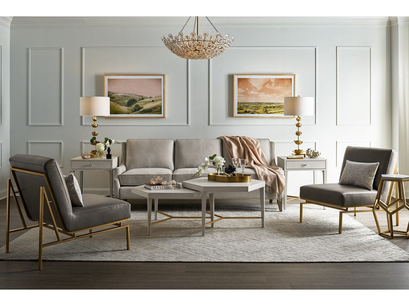 Miranda Kerr Hollywood Accent Chair Light Brown