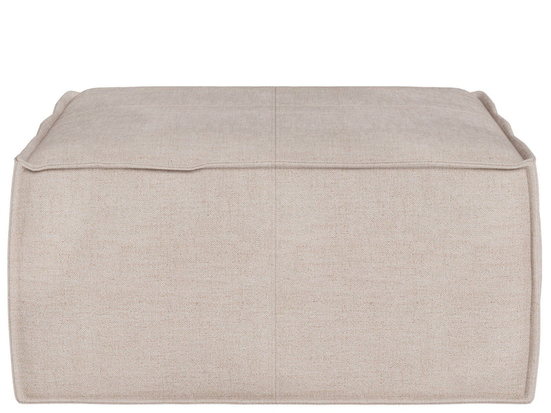 Bottega - Poof Ottoman Large, Special Order - Beige