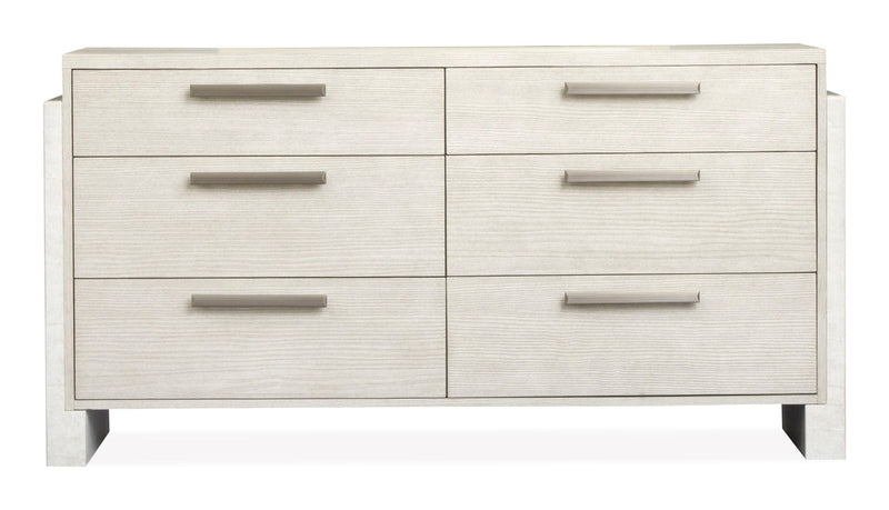 Lorelei - Double Drawer Dresser - Misty Cloud