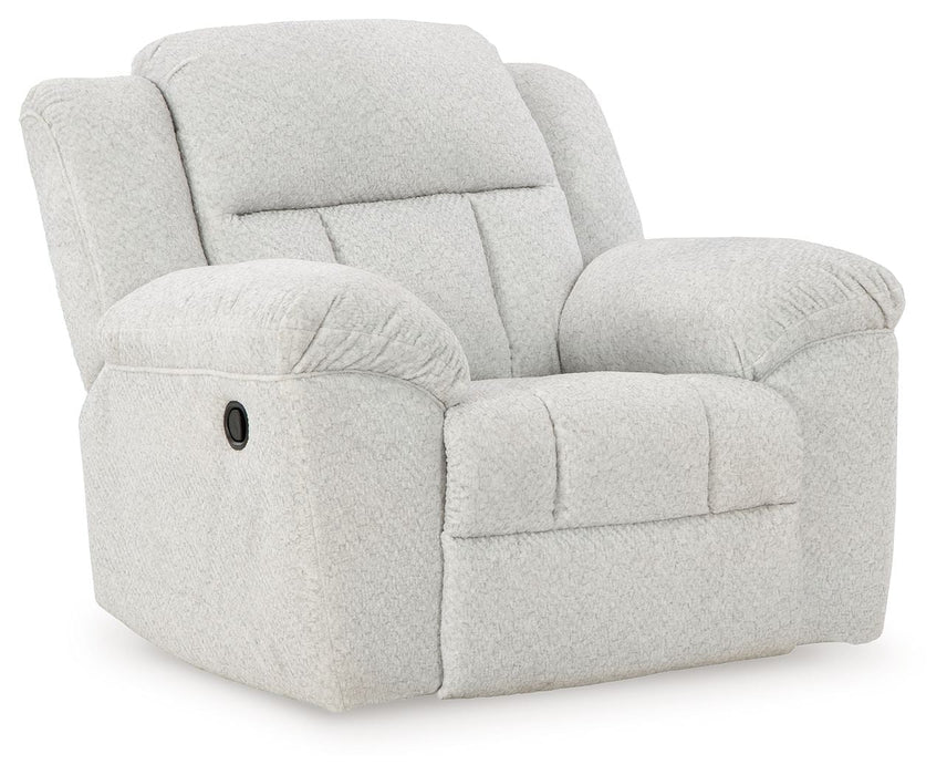 Frohn - Rocker Recliner - Fabric - Snow