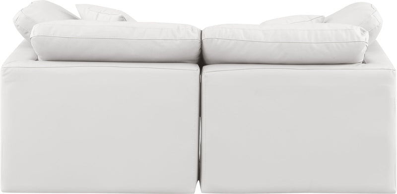 Indulge - Faux Leather 2 Seat Modular Sofa