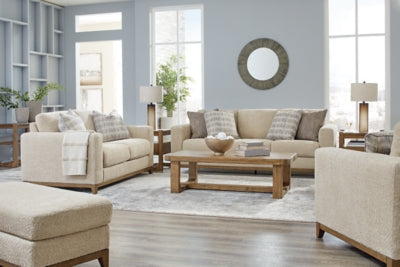 Parklynn Sofa, Loveseat, Oversized Chair and Ottoman