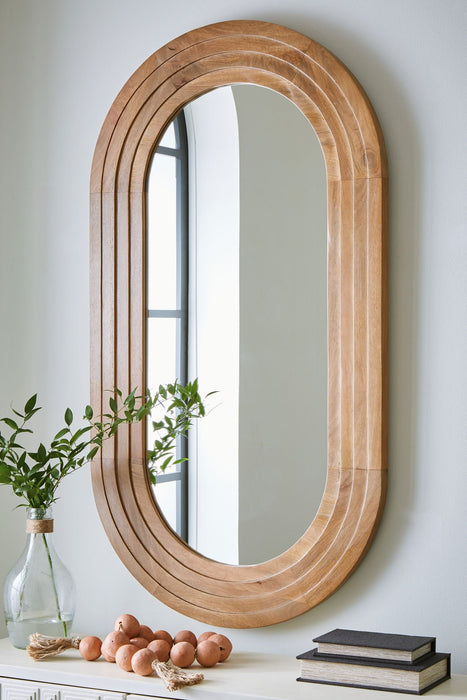 Daverly - Accent Mirror - Brown